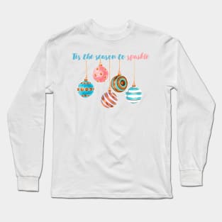 Christmas Tree Ornaments Long Sleeve T-Shirt